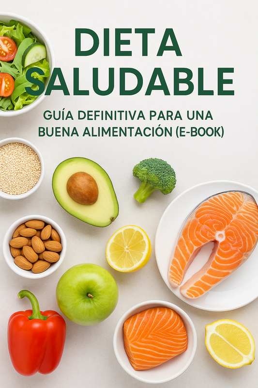 DIETA SALUDABLE - GUÍA DEFINITIVA PARA UNA BUENA ALIMENTACIÓN (E-book)